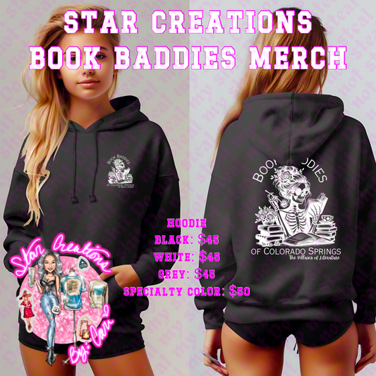 Hoodie (Pullover) - Book Baddies Merch