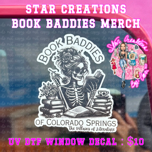 UV DTF Window Decal - Skellie